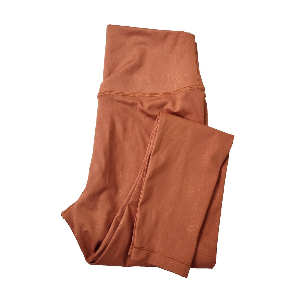 Lole‎ Orange Leggings Womens Size Small Athleisure Yoga